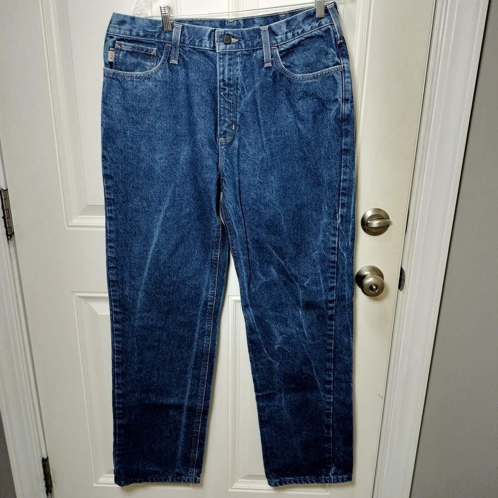 Carhartt Men's Relaxed Fit Jeans in Deep Blue